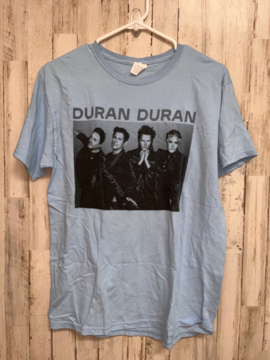 BLUE FRUIT OF THE LOOM DURAN DURAN TEE, LADIES M