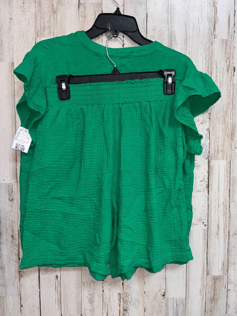 KELLY GREEN DOLCE CABO MUSLIN 2PC SET, LADIES M/L