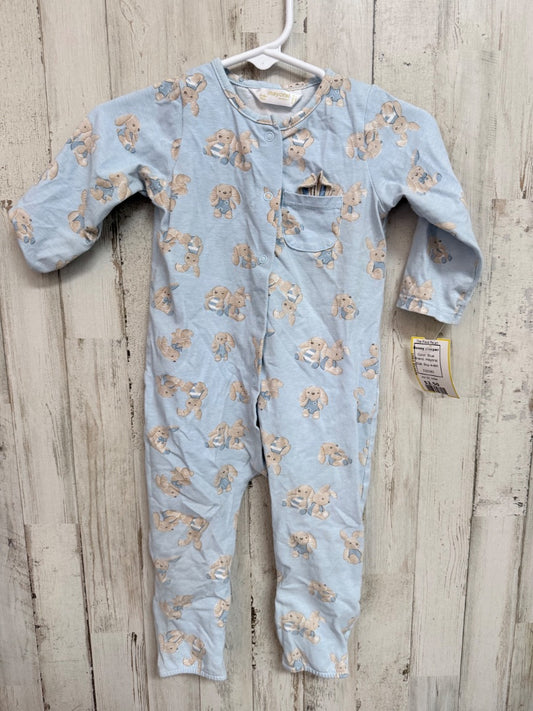 Blue Mayoral Bunny sleeper, Boy 4-6M