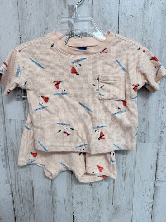 Tan Old navy Bird 2pc set, Boy 6-12M