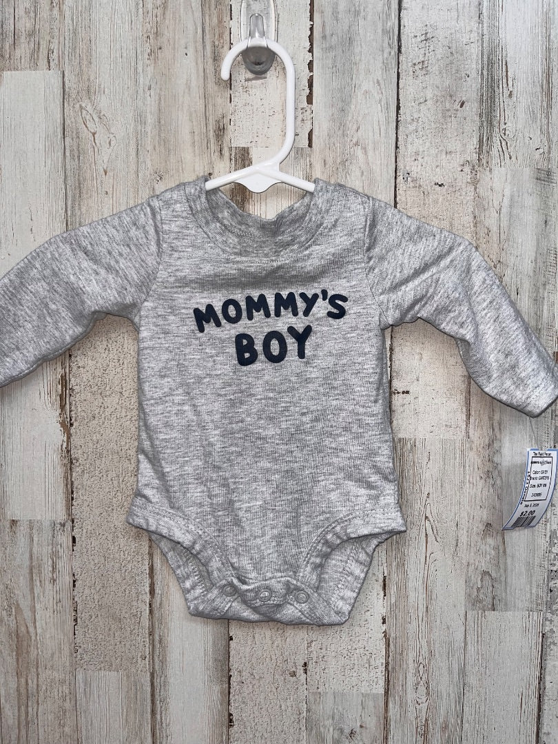 GREY CARTERS MOMMYS BOY ONESIE, BOY NB