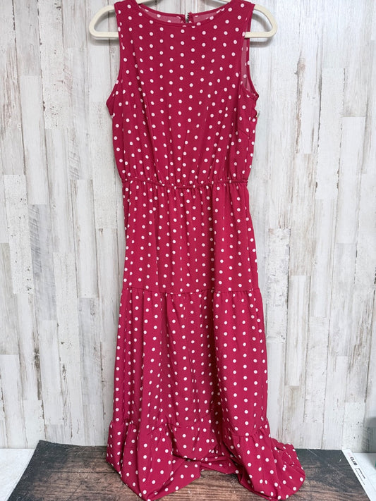 Red Unknown Polka dot maxi, Ladies M
