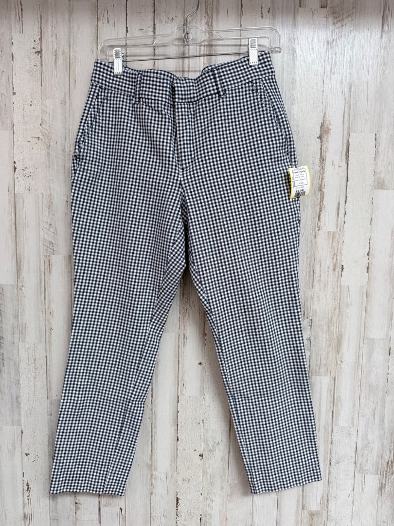 Navy Gap Plaid capris, Ladies M