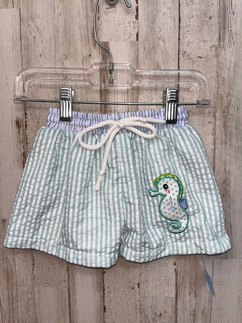 MINT BUSY BEES SMOCKS Seahorse swim trunks, BOY 24M