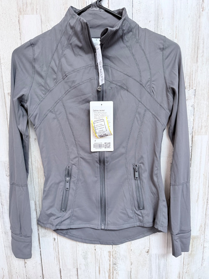 Grey LULULEMON NEW 4 define jacket, Ladies S