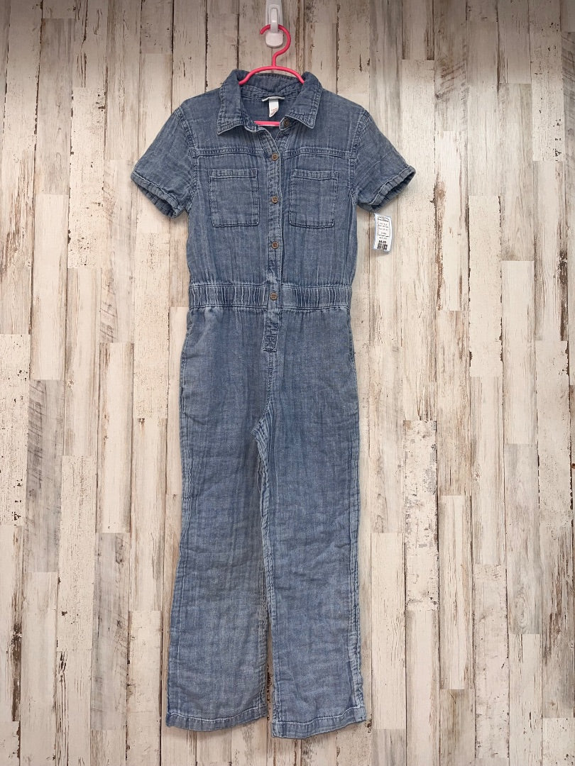 BLUE CAT & JACK MUSLIN ROMPER, GIRL 6/7