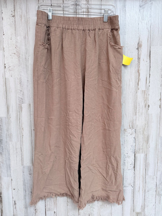 Brown Umgee muslin fringe pants, Ladies M