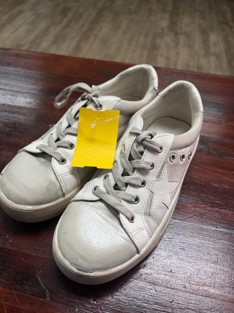 SILVER MIA STAR SNEAKERS, SHOES Y2