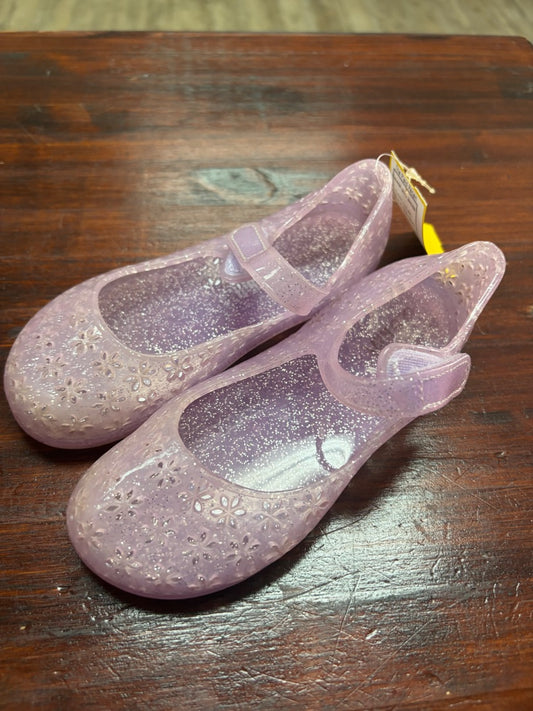LILAC OLD NAVY FLOWER JELLY SHOES, SHOES 10