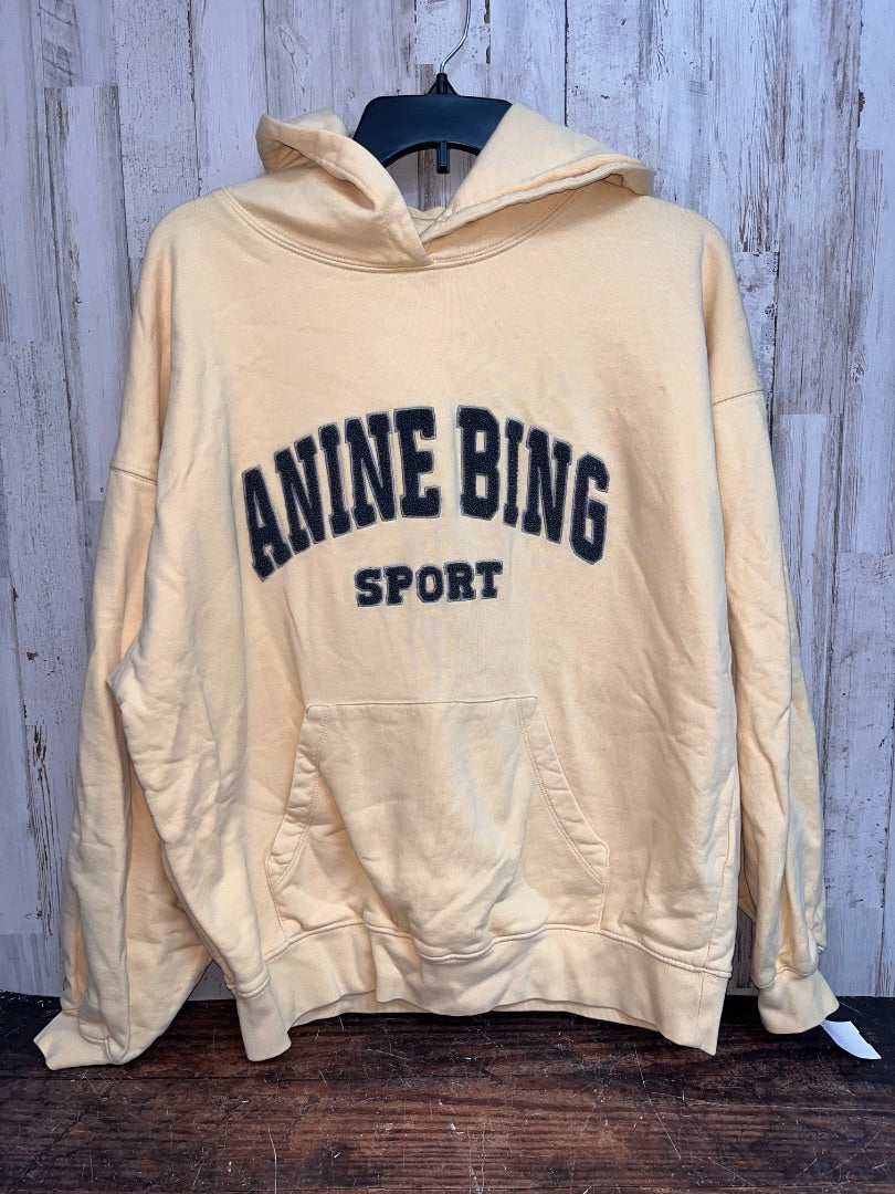 YELLOW ANNIE BING LOGO HOODIE, LADIES S