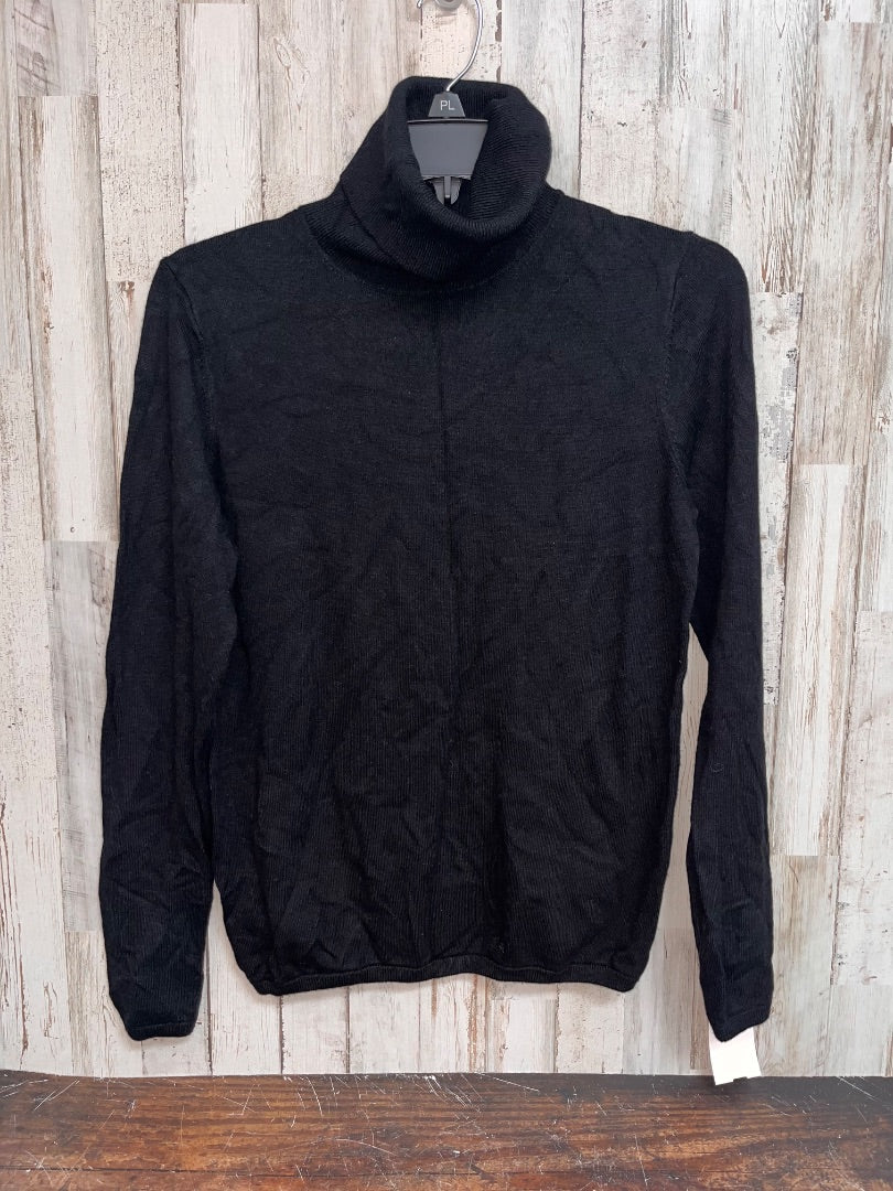 BLACK ANN TAYLOR KNIT TURTLENECK, LADIES S