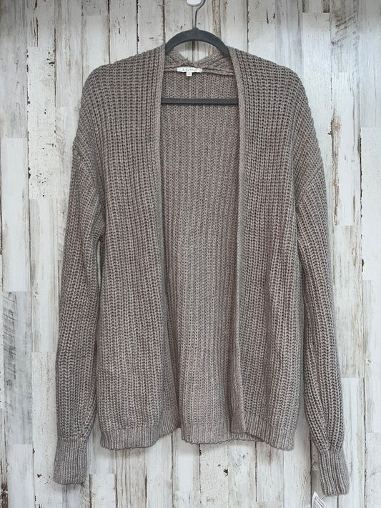 LIGHT BROWN Z SUPPLY KNIT CARDIGAN, LADIES S
