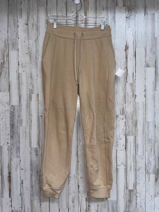 CAMEL LULULEMON JOGGER SWEAT PANTS, LADIES M