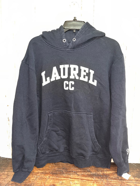 NAVY IMPERIAL LAUREL HOODIE, LADIES M