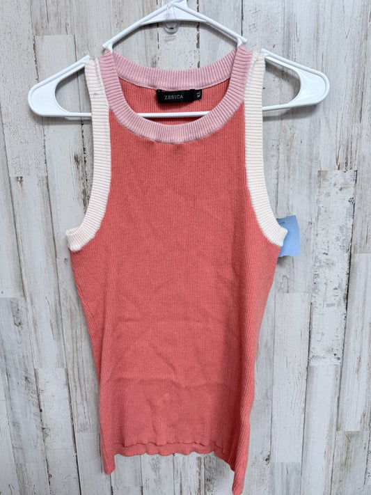 Orange Zesica Sweater tank, Ladies XL