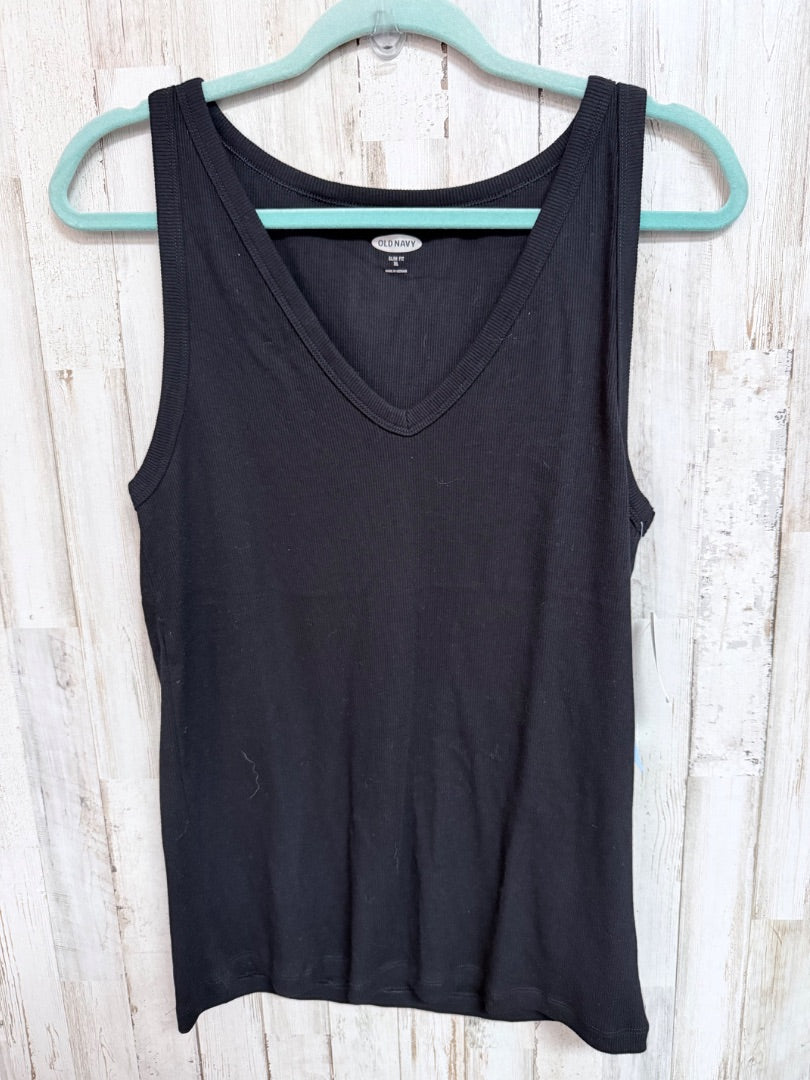 black Old navy NEW tank, Ladies XL