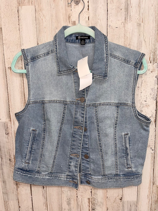 DENIM VERSONA NEW JEAN VEST, LADIES S