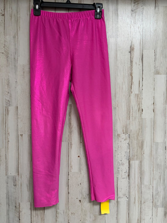 PINK SG SHIMMER LEGGINGS, GIRL 14
