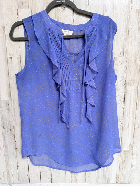 Blue Loft Polka dot sheer tank, Ladies M