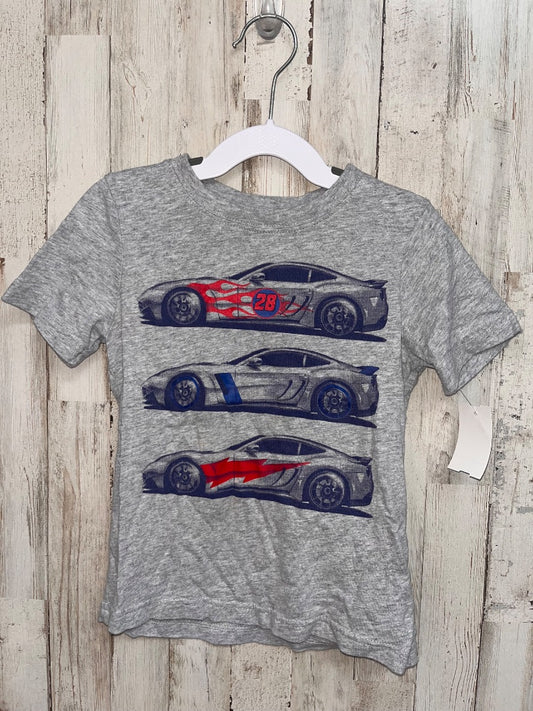 GREY CARTERS RACE CAR TEE, BOY 4T