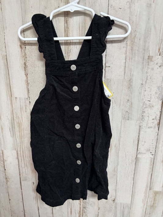 BLACK GAP CORDUROY DRESS, GIRLS 4T