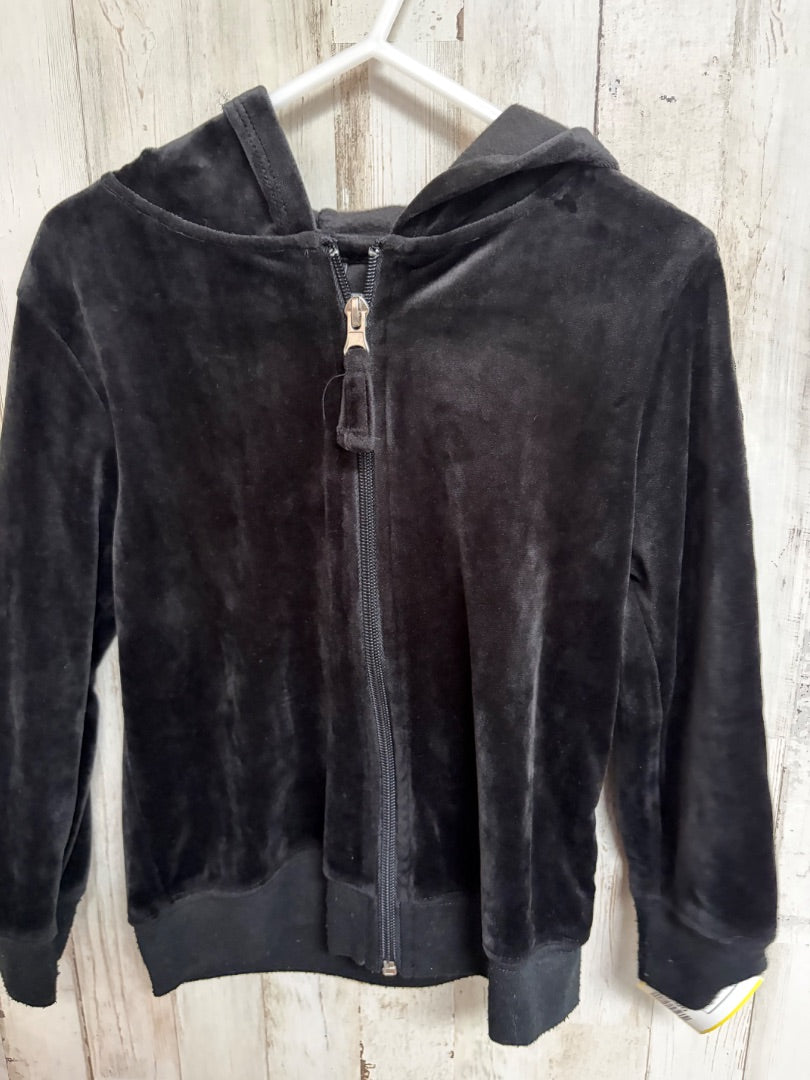 BLACK STAR RIDE VELVET JACKET, GIRLS 4