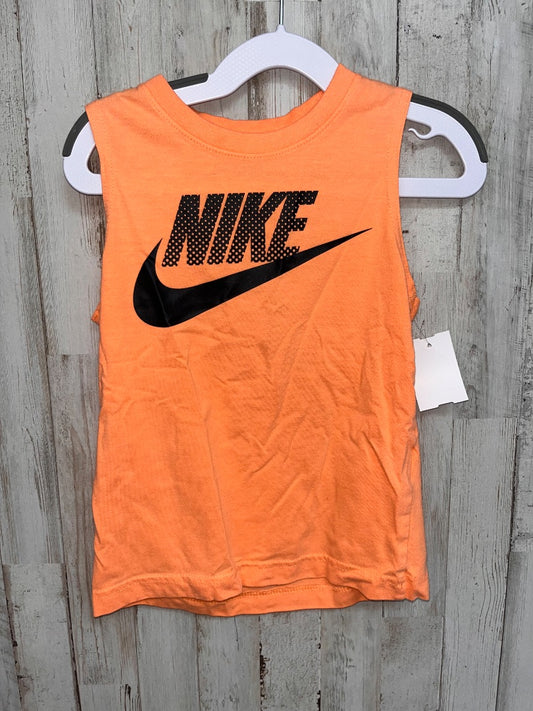 ORANGE NIKE LOGO TANK, BOY 5