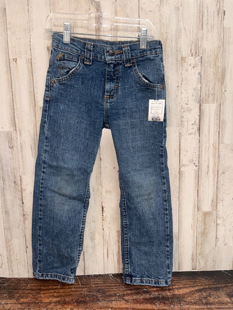 DENIM WRANGLER BOOTCUT JEANS, BOY 5