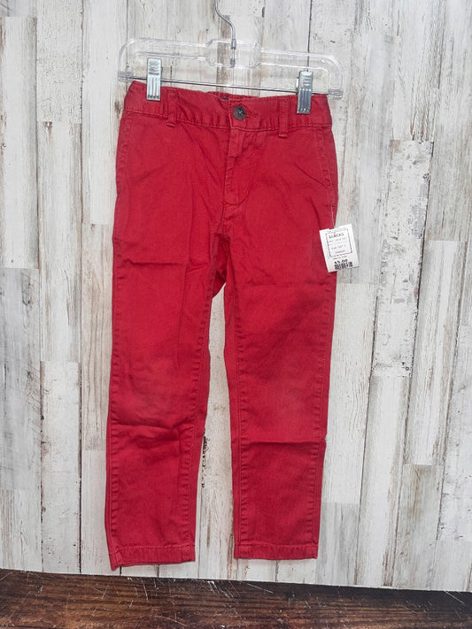 DARK RED CHILDRENS PLACE SLACKS, BOY 5