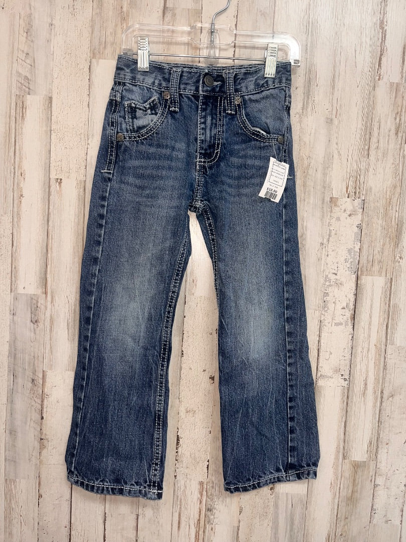 WASHED DENIM WRANGLER 20X BOOTCUT JEANS, BOY 6 SLIM