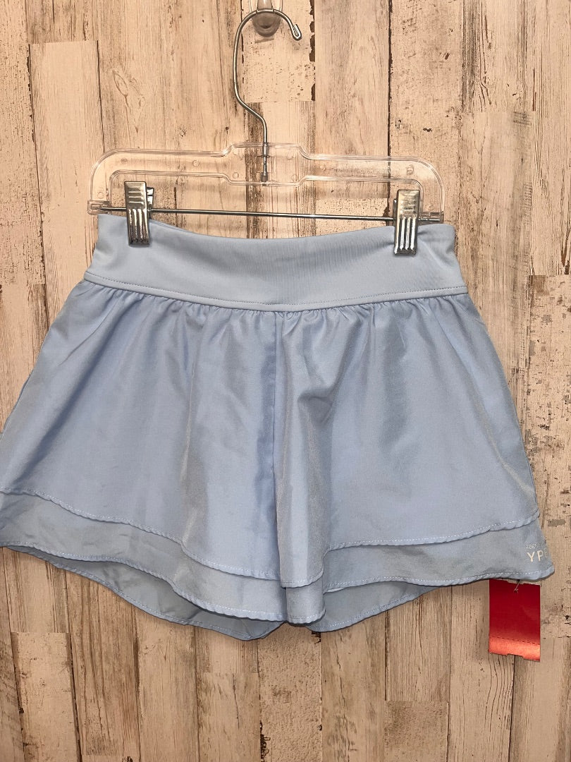 LIGHT BLUE ABERCROMBIE BUTTERFLY SHORTS, GIRL 9/10