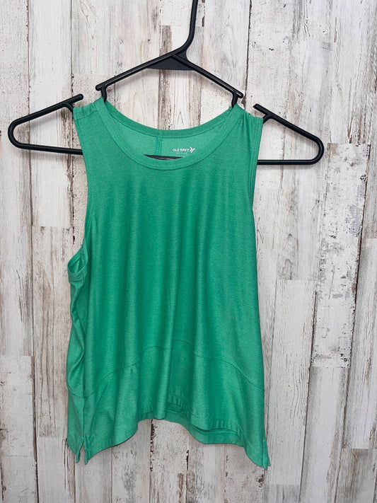 KELLY GREEN OLD NAVY CLOUD MOTION TANK, GIRL 10/12