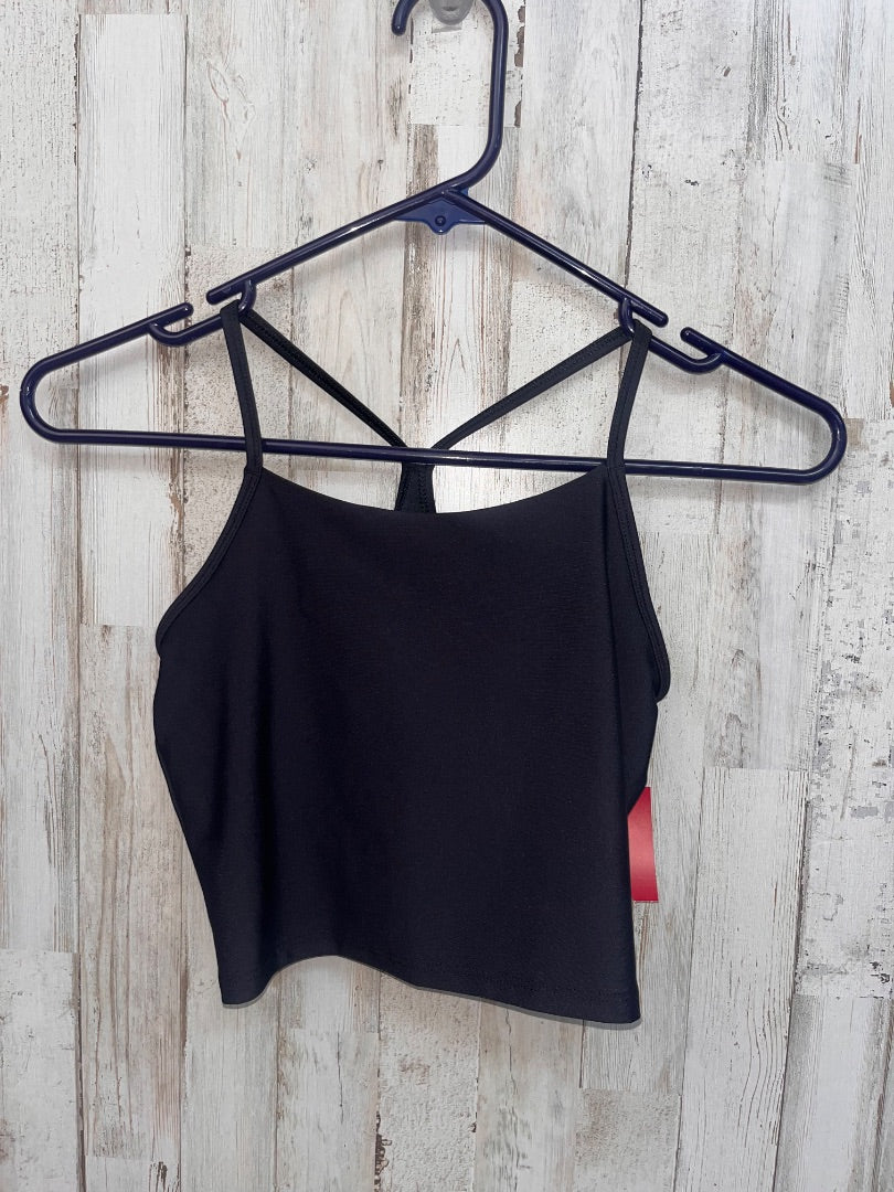 BLACK OLD NAVY DRY FIT CROP TANK, GIRL 10/12