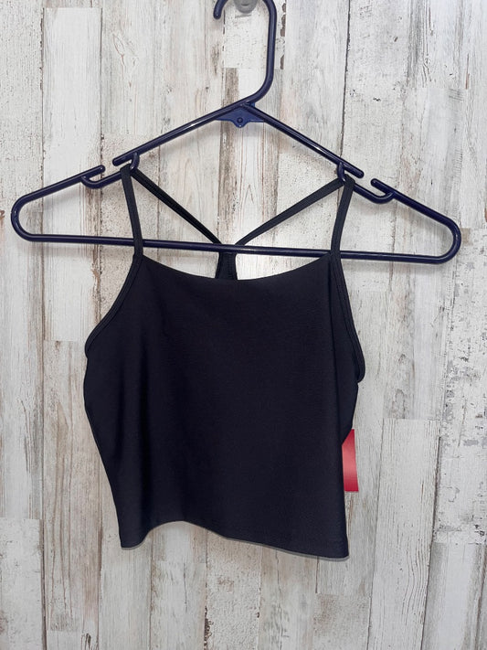 BLACK OLD NAVY DRY FIT CROP TANK, GIRL 10/12