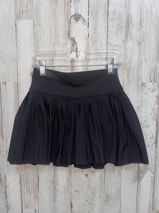 BLACK ISCREAM PLEATED SKORT, GIRL 10/12