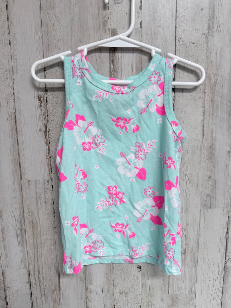 Blue Cat and Jack Floral tank, Girl 3T