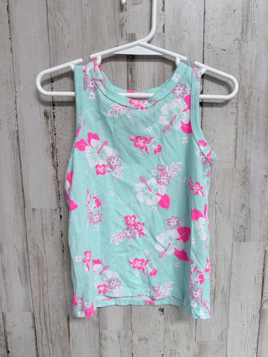 Blue Cat and Jack Floral tank, Girl 3T