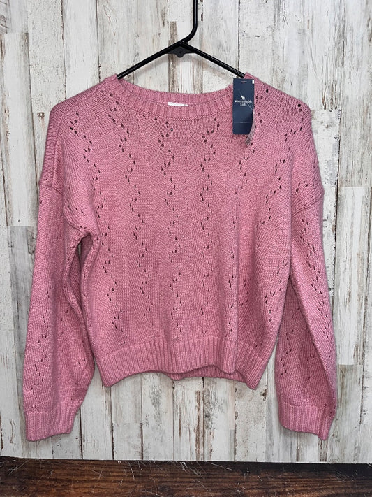 MAUVE ABERCROMBIE NEW KNIT SWEATER, GIRL 11/12