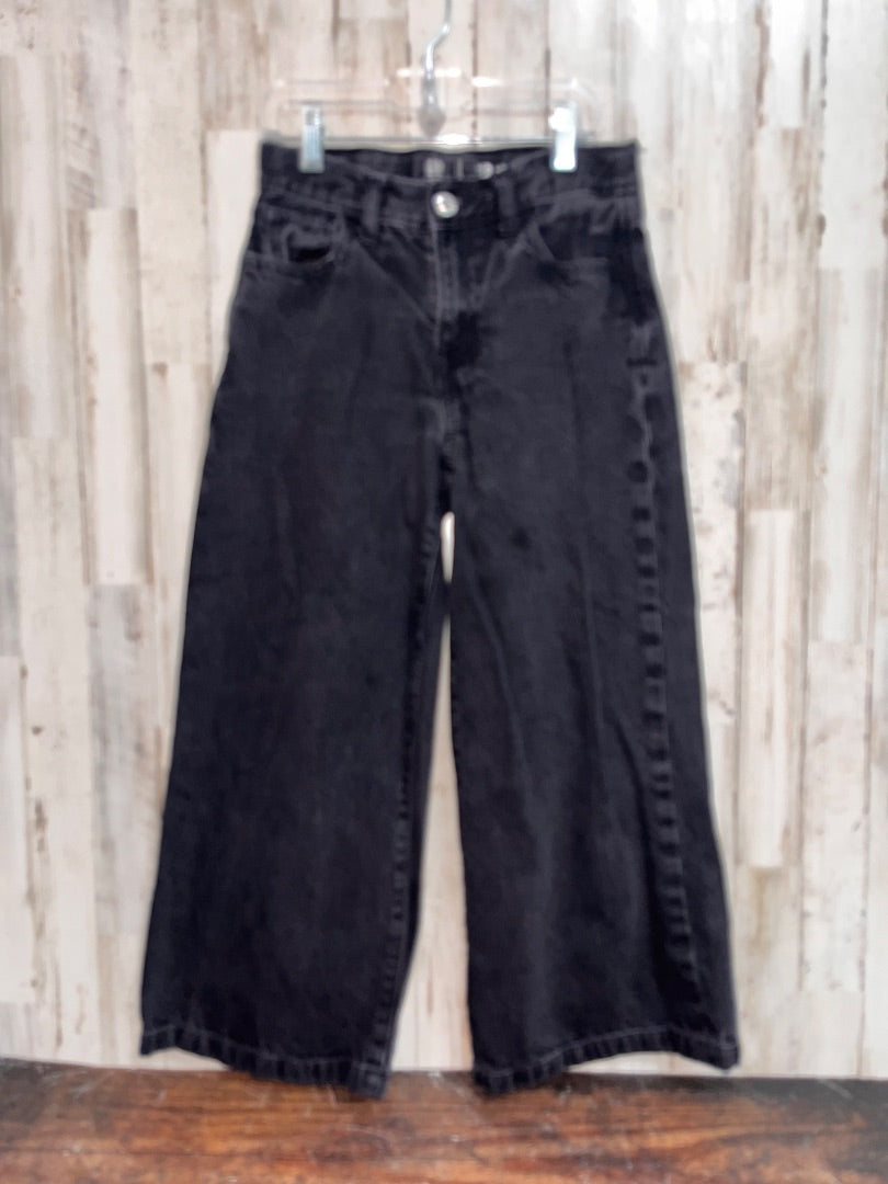 BLACK GAP WIDE LEG JEANS, GIRL 12