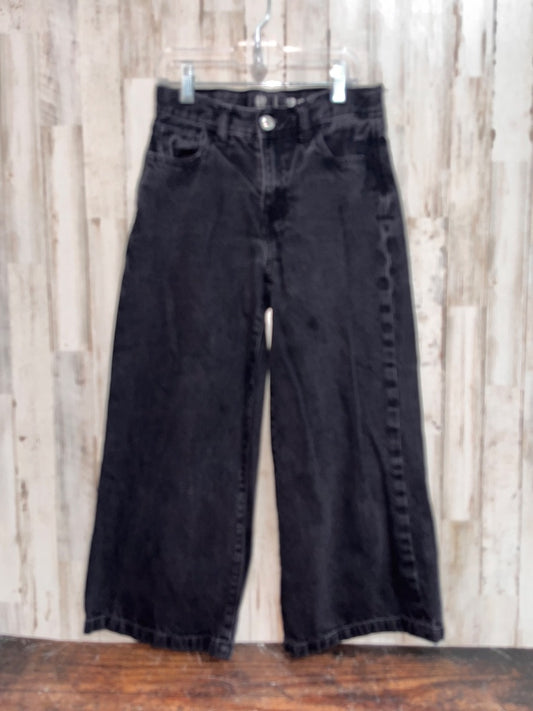 BLACK GAP WIDE LEG JEANS, GIRL 12