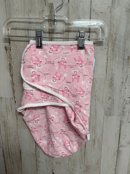 PINK  BUNNY SWADDLE