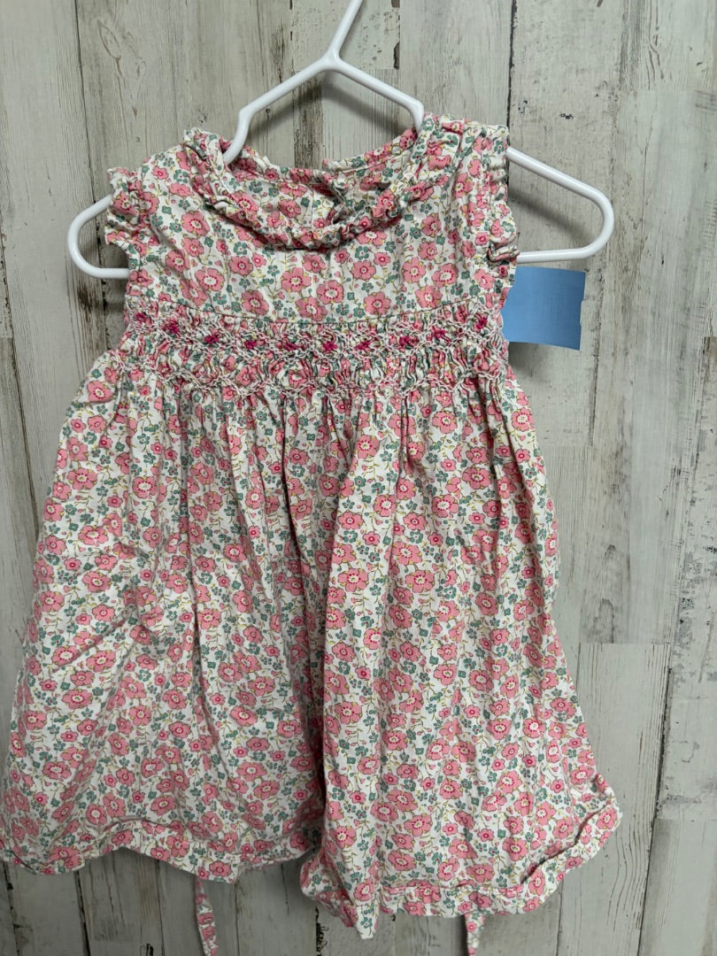 PINK  FLORAL DRESS, GIRL 2T