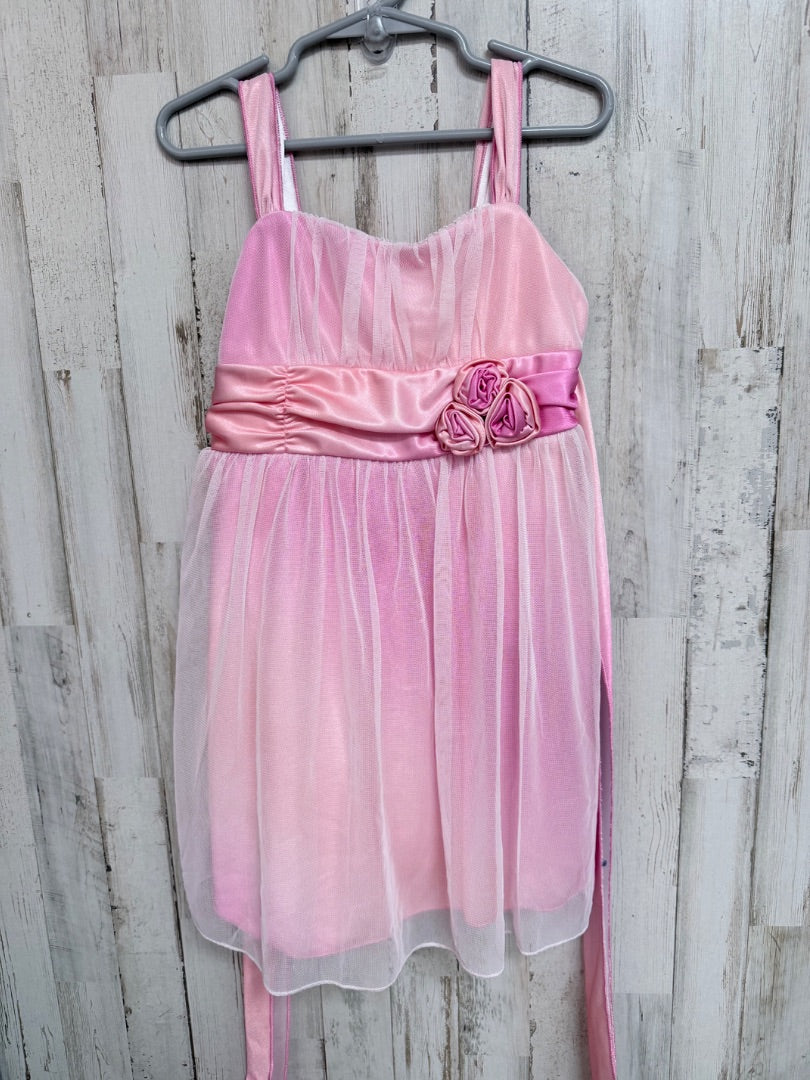 PINK B WEAR TULE ROSE DRESS, GIRLS 5