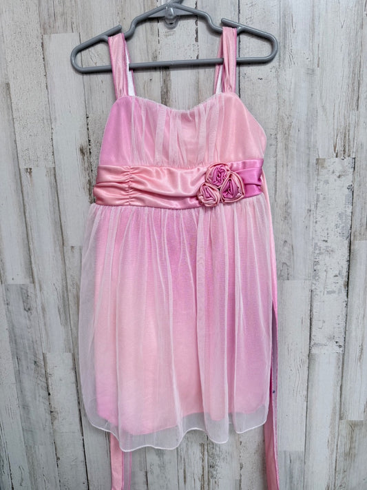 PINK B WEAR TULE ROSE DRESS, GIRLS 5