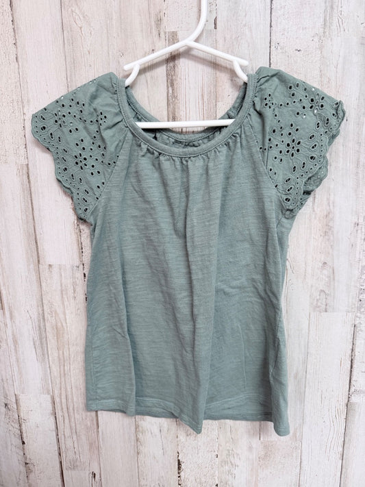 SAGE OSHKOSH EYELIT SLEEVE TOP, GIRLS 5