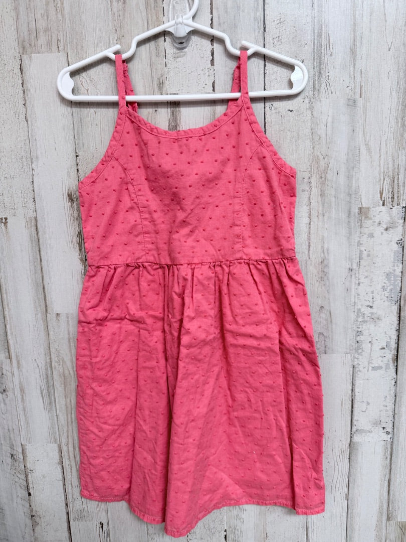 CORAL OLD NAVY DOT TEXTURE DRESS, GIRLS 5
