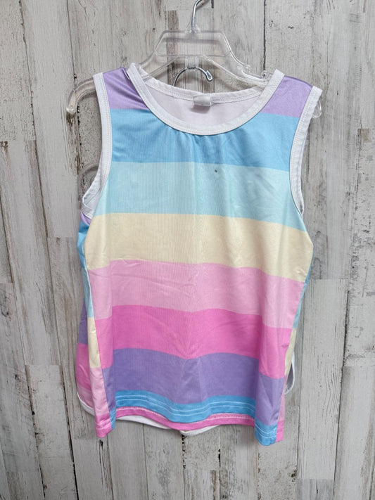 MULTI SHEIN STRIPE 2PC SET, GIRLS 5/6