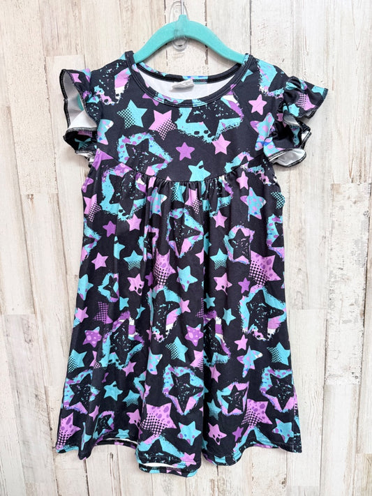 BLACK BOUTIQUE STAR DRESS, GIRLS 5/6