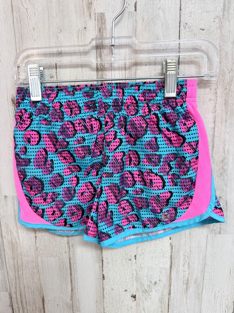 TEAL XERSION PRINTED SHORTS, GIRLS 5