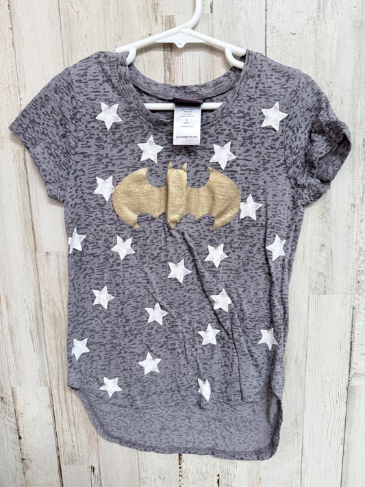GREY BATMAN BATMAN STAR TOP, GIRLS 6/6X